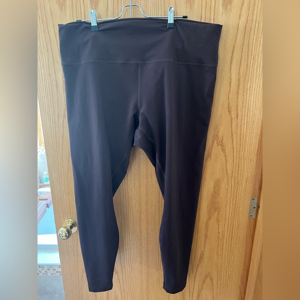 Lululemon Wunder Train High-Rise Tight 28” - Espresso (Size 20)